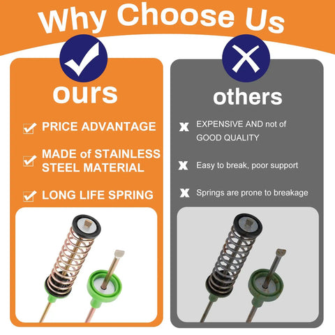 Comparison of Washer Suspension Rods Replacement Kit For WA54R7600AC WA52A5500AV WA45K7600AW WA54R7200AW WA54R7600AV with others