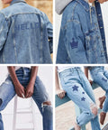 20 Pack Iron On Patches For Clothes Quick Jeans Repair No Sew Needed Fix Holes And Tears In High Wear Areas Like Inner Thighs