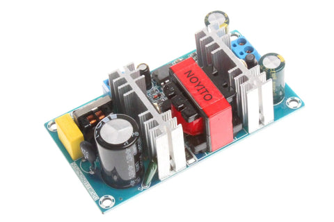 Isolated AC To DC Power Supply Module 120V To 240V Input, 12V DC Output, 4A Continuous Current, 6A Peak, 72W Max, Industrial Grade with Heat Sinks