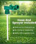 Hose-end sprayer for Liquid Lawn Aerator That Loosens Hard Clay Soil With No Equipment Needed Spray On Sprayer Included 32 Fl Oz Kids And Pets Safe Formula For Compacted Lawns And High Traffic Areas