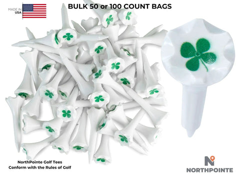 High Visibility 1.5 Inch Plastic Golf Tees For Irons And Hybrids, Short Tees For Par Threes And Driving Range, Durable 6 Prong Cup Design