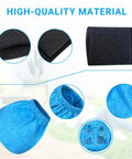 Pro Grade Cloth And Foam Filter Kit For Small Wet Dry Vacuums 1.5 To 3.2 Gallon Compatible With Vacmaster And Armor All AA255 AA255W AA256 VOM205P VP205 VH105 VHB305M Includes 8 Cloth Filters And 2 Foam Inserts For Clean, Easy Filtration.
