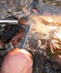 Ten Pack Magnesium Fire Starter Rods For Camping And Survival No Fuss Ferrocerium Flint Lighters 80mm By 8mm used to ignite fire