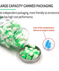 Ultra Soft Foam Ear Plugs For Sleep 60 Pairs With 38dB SNR Noise Reduction, green and white two-tone, in large capacity packaging.