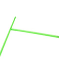 Two-Piece Plastic Drawer Divider Set with Adhesive Backing For Easy No-Fuss Install, green plastic divider with T-shape layout