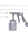 Undercoating Spray Gun With Gauge And Suction Cup, 22 Inch Flexible Extension Wand, Multi Directional Nozzle For Bed Liner And Rust Proofing shown