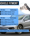 Top Shelf Battery Current Sensor Straight Up Smooth Swap For Honda Civic And Acura Rdx Ilx direct bolt-on, vehicle fitment for 2012-2021 models.