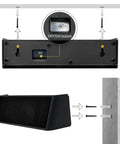 Installation guide for outdoor solar lights 3000K warm aluminum up and down wall sconce, auto on off, waterproof, 2 pack.