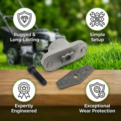 Lawn Mower Blade Adapter Kit Plug-and-Play For MTD Craftsman Troy-Bilt Bolens Yard Machines Yard Man Push Walk-Behind Mowers Replaces OEM
