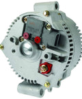 Rear view of Alternator For Ford Mazda V6 1996 To 2008 Replacement Direct Plug And Play Fit With OE Specs 12V High Output 6 Rib Pulley