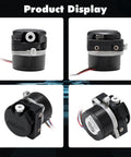 Dual Gear Direct Drive Extruder Kit With Heavy Duty Stepper Motor For K1 Max K1C K1 SE And Ender 3 V3 Plus shown from multiple angles.
