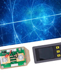 Color Screen Smart Power Meter With Bidirectional Detection And Power Off Memory, Reads Voltage And Current And Temperature