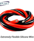 18 Gauge Silicone Wire Set Red 100ft And Black 100ft For High Temp Up To 200 C Ultra Flexible 18 AWG Stranded Tinned Copper Hookup