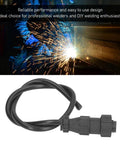 MIG Welding Trigger Connector 4 Pin Plug With Wire For Spool Gun Interface, Compatible With Miller Hobart MIG Guns