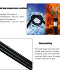 Heavy Duty 100 Ft Ev Charger Extension Cable With Ridiculous Flex Tpe Jacket And Heat Resistant Copper Wire For Super Smooth Level 1 And 2 Plug Charge Stations In All Types Of Weather Out There, showcasing high and low temperature resistance.