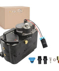 Rock Solid Upgraded Fuel Pump Assembly With Fitting And Adapter For Mercruiser 350 377 496 with fuel connectors and box.