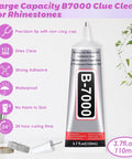 Clear Rhinestone Glue With Precision Tip 110 ML Quick Dry Multipurpose Adhesive For Jewelry Making Nails Art Clothes Fabric Shoes DIY Crafts