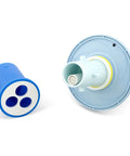 3.5 GPF Closet Aquaflush Diaphragm Rebuild Kit with blue vacuum breaker and diaphragm component