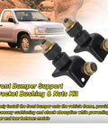 Front Bumper Support Bracket Kit With Bushing And Nuts For Toyota 4Runner 1990-1995 Pickup 1989-1995 And T100 1993-1998 OEM 52145-89102 90540-08018