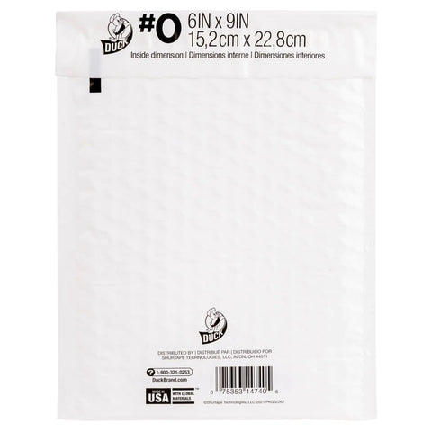 Poly Bubble Mailers 6x9 White With Air Lock Technology Self Sealing And Water Tear Resistant Lightweight Shipping Mailers For Small Items 25 Pack Great For Budget Friendly Secure Packaging