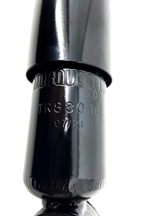 Close-up of Beefed Up Heavy Duty Cab Shock Absorber Set For Peterbilt 357 367 375 376 377 378 379 386 388 389 2 Pack with part number.