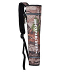 Camouflage Arrow Quiver Backpack For Adults, Large Capacity Hip Quiver Holder For Compound And Recurve Bow Practice