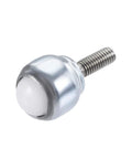12mm Ball Transfer Bearing Unit With Nylon Ball Roller, Bolt Fixing Mount, 360 Degree Rotation, 17 Lbs Load Capacity Each, Pack Of 6