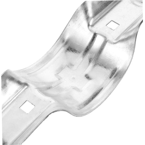 Close-up view of lightweight installation clips for quick assembly of stadium fence columns with portable sleek design seamless connections.