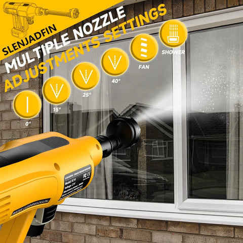 Cordless Portable Washer With Brushless Motor Compatible With DeWalt 20V Max Battery, handheld tool spraying window