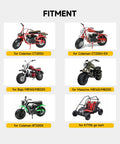 Fitment chart featuring mini bikes and go-kart for Racing 18lb Valve Springs Upgrade For Predator 212cc 196cc engines.