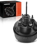 Heavy Duty Vacuum Brake Booster For Chevy Cavalier Malibu Pontiac Grand Am Sunfire Oldsmobile Alero, black steel design.