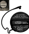 Gas Cap Replacement 77300-06040 For Toyota Scion And Lexus Rides Fuel Tank Cap with text instructions showing front view