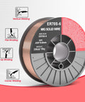 0.030 Inch 33 Pound MIG Welding Wire For Carbon Steel On ABS Spool ER70S6 Grade Mild Steel Wire With Higher Manganese And Silicon