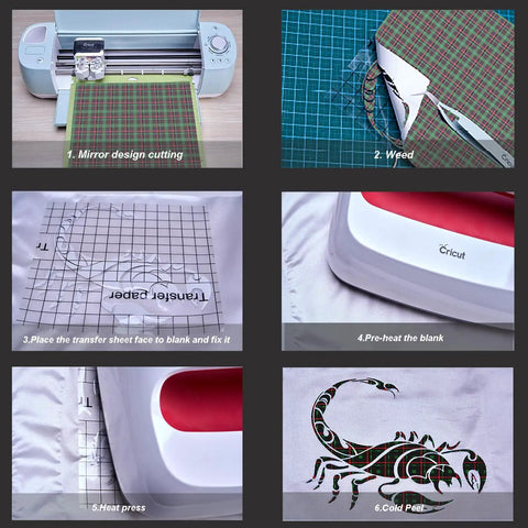 Step-by-step use of Ready To Use Sublimation Transfer Sheets Set For Tumbler Tees And Mugs 14 Pieces Of 12 By 10 Inch Solid Color Insoluble Paper