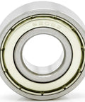 Two Pack Deep Groove Radial Ball Bearing With Double Metal Shield 15 Mm Inner Diameter By 32 Mm Outer Diameter By 11 Mm Width C3 Clearance Model 6202 ZZ