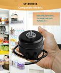 Hand holding Upgrade Your Cooling Game With A 9W 115V 60Hz 1700RPM Condenser Fan Motor Replacement For AC Units and Swamp Coolers