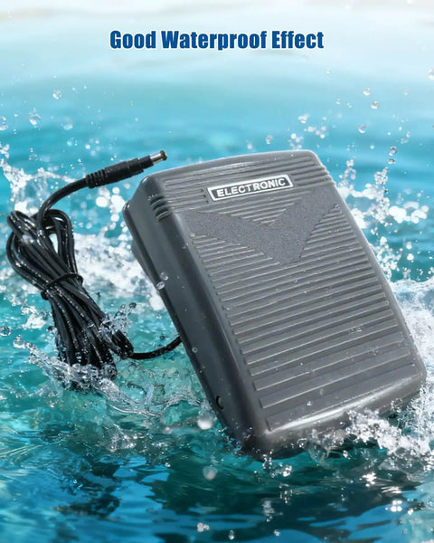 High Sensitivity Foot Pedal For Home Sewing Machines Smooth Start Stop Precise Speed Control Easy Pressure Sensing Durable Build Fits Most Models Great For Quilting And Crafting Stable Reliable Performance, waterproof electronic foot pedal