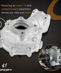 Close-up of Beefy Rear Final Gear Differential Assembly for Rancher 350 and 400 ATV models 2000 to 2007 fits 4x4 and 2x4 variants