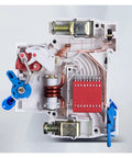 Built Tough 2 Pole Mini Circuit Breaker 230 400V showing internal components for efficient leakage protection and quick cut-off.