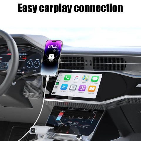 CarPlay USB To Lightning Cable 2 Pack 3Ft MFi Certified Fast Charging Pro Grade iPhone Charger Cord connects iPhone in car