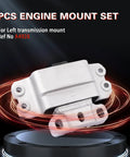 Rock Solid Five Piece Engine And Transmission Mount Replacement Kit Hella Durable Heavy Duty Rubber Steel Construction Straight Up Made For Volkswagen Jetta Golf Beetle Passat left transmission mount A4928 detail.