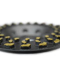 5 Inch Diamond Cup Grinding Wheel For Concrete And Coatings Removal, Tackling Paint, Epoxy, Glue, And Mastic With CDB Cluster Diamond Brazing