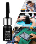 Glass Repair Liquid For Screen Scratches And Cracks On Phone Watch And Tablet Displays Quick Filler Formula To Restore Clarity And Fix Chips