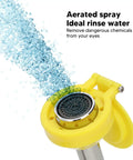 Emergency Eye Wash Station Faucet Mounted with aerated spray nozzle