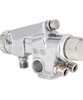 Heavy Duty Zinc Alloy Pneumatic Paint Sprayer Set With High Atomization Tech showing close-up of the nozzle for precise paint application.
