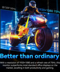22 Inch FHD IPS Monitor With 75 Hz Refresh Rate AMD FreeSync Stunning 99 Percent sRGB And Ninety Percent DCI P3 Color Gamut