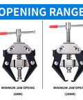 Car Wiper Arm Removal Tool And Battery Terminal Puller for Windshield Wipers and Auto Maintenance, showing 6mm and 28mm jaw opening.