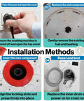 Installation process for Washer Basket Drive Hub Kit And 52719 Basket Bushing Set For Top Load Washers Replacement For W10396887 W10528947