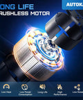 Top Tier Radiator Cooling Fan With Integrated Control Module For Mercedes Benz C300 C350 C63 Amg Cls400 B250e Engines 2008 To 2017 Dead Simple Swap That Stops Overheating Without Any Headaches showing brushless motor with blue lighting.