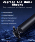 Close-up of Chevy Silverado 1500 Front Gas Shocks Absorbers Pair For 1999-2007 Sierra 1500 and Silverado RWD Replacement OE 344380 37149